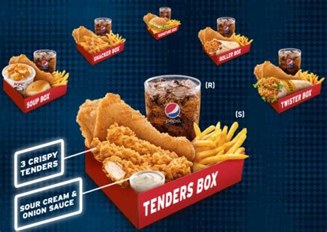Fret not, because you can get all your favourites in every kfc super jimat box from only rm8.95 at your nearest kfc outlet. KFC Super Jimat Box from RM8.90