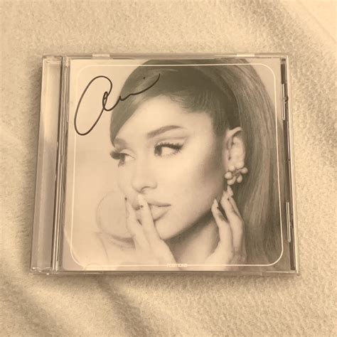 Ariana Grande Signed Positions Cd Shopee Philippines