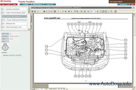 Valve body (view valve body layout diagram). Toyota Hilux 2005-2011 Service Manual repair manual Order ...