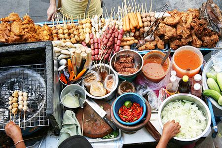 Soy bean products are most popular during this season an special types of soy and a mixture of soy and flour. What Makes Thai Street Food so Good? - The Atlantic