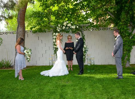 A Simple And Yet Elegant Back Yard Wedding With The Sweetest Couple Rev Judy Irving Wedding