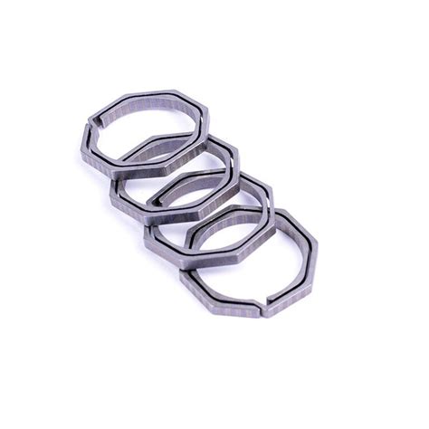 Edc Portable Gadget Key Ring Hanging Fast Key Chain 100 Titanium Alloy