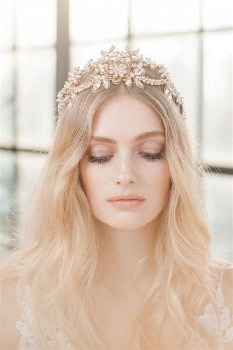 With Styles To Rival The Royals Statement Making Bridal Crowns Are