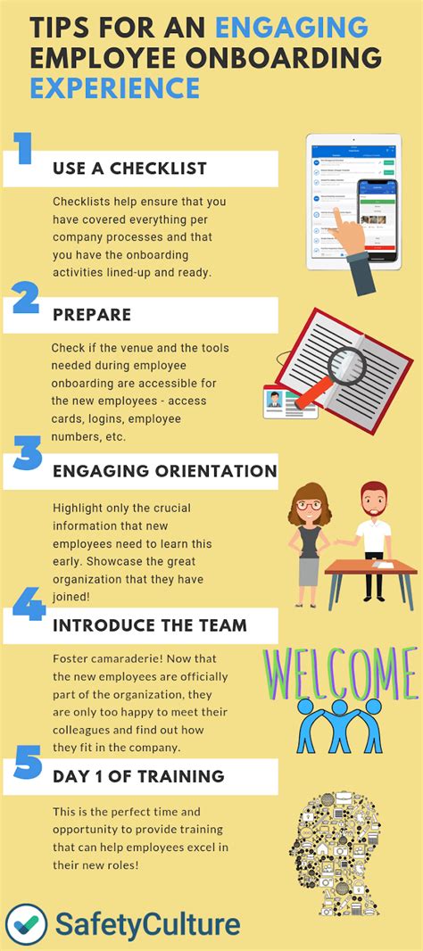 5 Tips For An Engaging Employee Onboarding Experience Employee