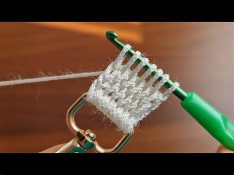 Super Easy Tunusian Knitting Tunus İşi Çok Kolay Mükemmel Örgü