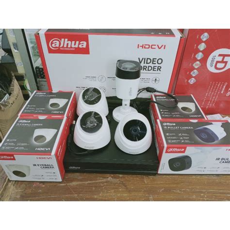 Jual PAKET CCTV ONLINE DAHUA 4 KAMERA 1080P 2 MP DVR DAHUA 4CH HDD