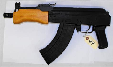 Lot Century Arms Mini Draco 762x39 Ak 47 Pistol