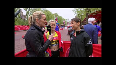 London Marathon Bbc Interview Youtube