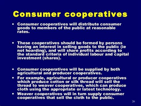 What Is Consumer Cooperative Society Types Of Cooperatives 2019 02 24