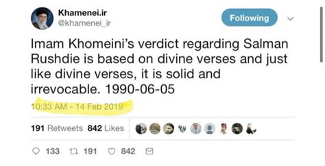 Golnaz Esfandiari On Twitter Irans Sl Khamenei Has Been Supportive