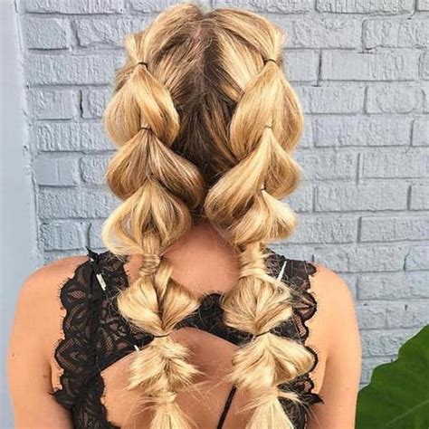 9 Bubble Braids Thatll Have You Reaching For Your Hair Ties Brit Co
