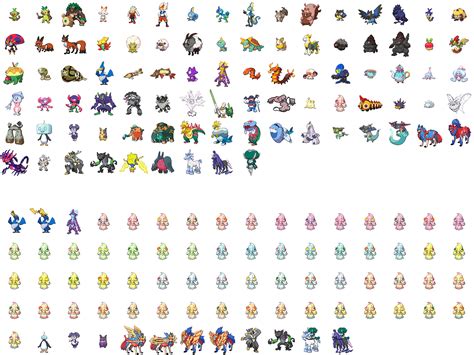 Gen 8 Pokemon Sprites By Leparagon On Deviantart Pokemon Sprites Images And Photos Finder