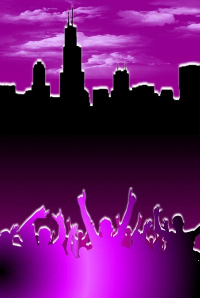 Flyer Background Purple  Official Psds