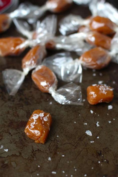 Brown Sugar Sea Salt Caramels Homemade Candy Recipe Thats Full Of