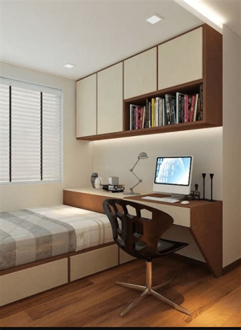 Small Bedroom Design With Study Table 75 Beautiful Small Study Room