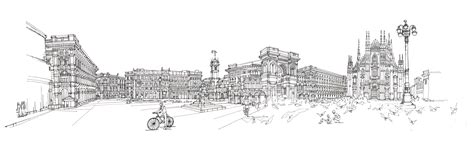 City Line Drawing At Explore Collection Of City