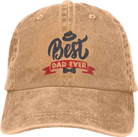 Vsldfjc Happy Father Plot Funny Hat Summer Caps For Men Dad Ts For