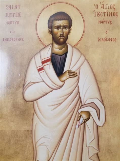 At Wisdoms End Praying With Icons St Justin Martyr The Philosopher