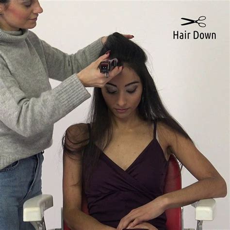 Hair Down On Instagram “beautiful Model Shaves Her Head And Eyebrows B Kw2e