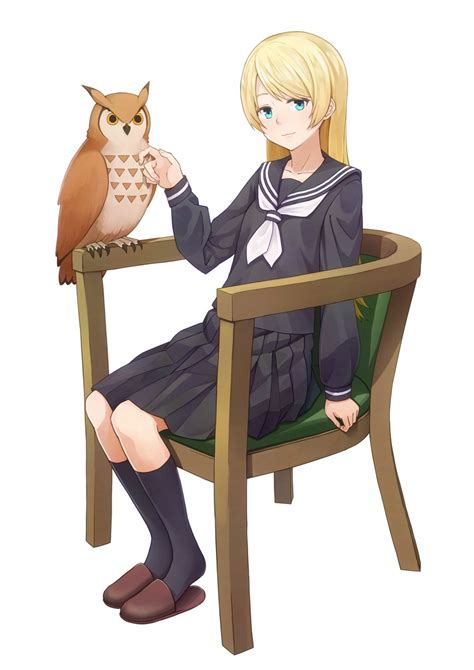 Shiina Anzu And Aurore Flying Witch Drawn By Dararito Danbooru