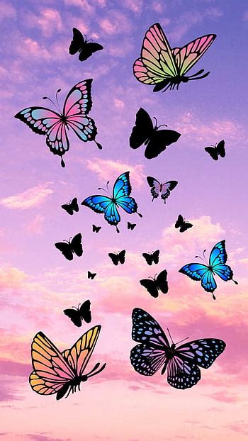 146 Wallpaper Hd Butterfly Pink Images Myweb