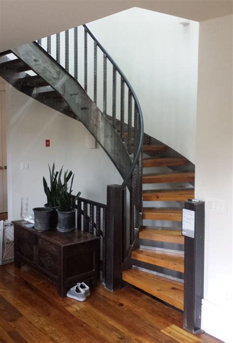 Modern Curved Staircase Acadia Stairs