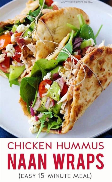 Most of this stuff you should already have, especially. Chicken Hummus Naan Wraps - Paleo Recipes