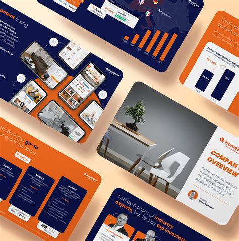 Investor Deck For A Technology Company On Behance