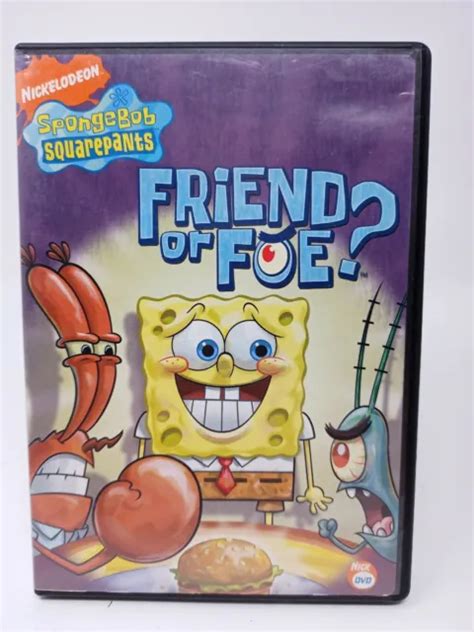 Spongebob Squarepants Friend Or Foe Dvd Good 2007 310