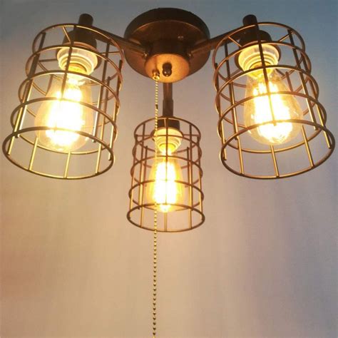 Flush Mount Ceiling Light Fixtures With Pull Chain Shelly Lighting