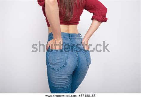 Juicy Big Ass Girl In Tight Jeans Sports Figure A Healthy Way Of