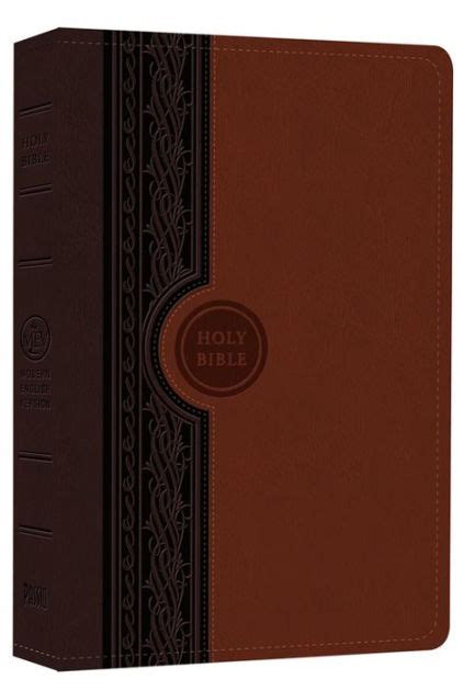 Mev Bible Thinline Reference Chestnut And Brown Modern English Version