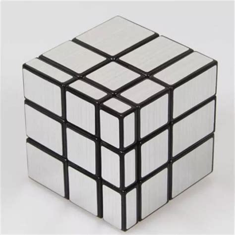 Cubo Rubick Mirror 3x3 Plata Speedcube Alta Calidad 7999 Cubos