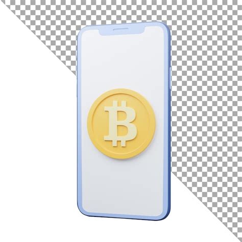 Premium Psd 3d Render Bitcoin Aplication Icon