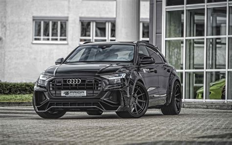 Download Wallpapers Audi Rs Q8 2020 Prior Design Pdq8xl Widebody