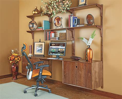 Modular Wall Unit Woodworking Project Woodsmith Plans