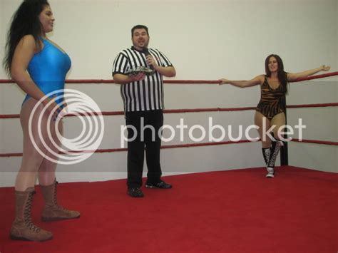 Magnificent Ladies Wrestling Referee Kellen James Informs Both Claudia