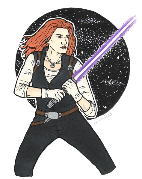 Artstation Mara Jade Commission