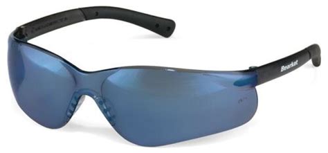 Mcr Safety Bearkat 3 Safety Glasses Sunglasses With Blue Mirror Lenses Z87 Ebay
