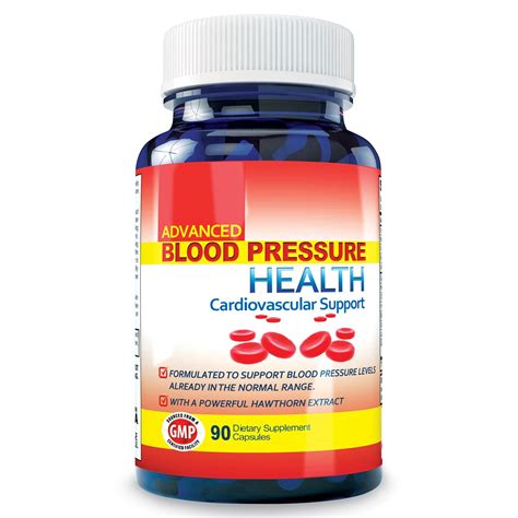 Advanced Blood Pressure Health 90 Capsules Collections Etc