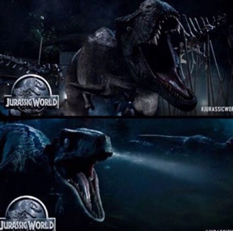 Jw Rexy And Blue Jurassic Park World Jurassic World 2015 Jurassic World