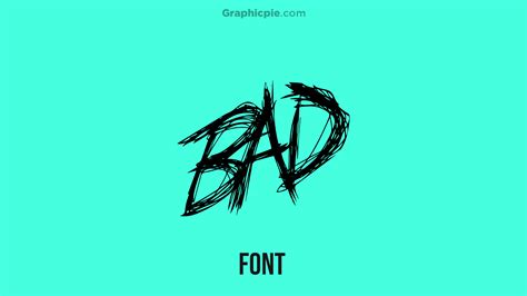 What Font Does Xxxtentacion Use Graphic Pie