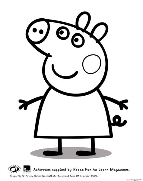 Coloriage Peppa Pig 5 Dessin Images And Photos Finder