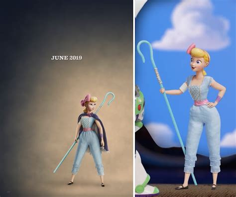 Bo Peep Is Back Quick Teaser And Character Poster Released For Toy Story 4 Pixar Post