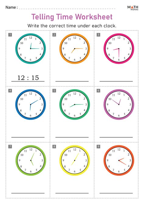 Telling Time Worksheets Grade 2 Worksheets For Kindergarten