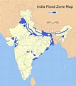 Physical map of India rivers - India physical map with rivers (Southern ...