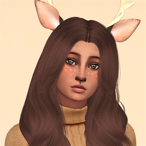 Deer Makeup Sims 4 Cc Mugeek Vidalondon