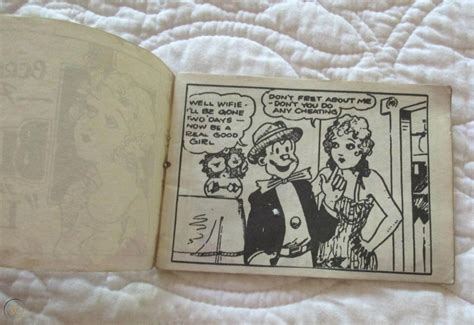 Double Vtg Ww2 Tijuana Bible 8 Pager Naughty Comic Risque Blondie Moon Mullins 1829437110