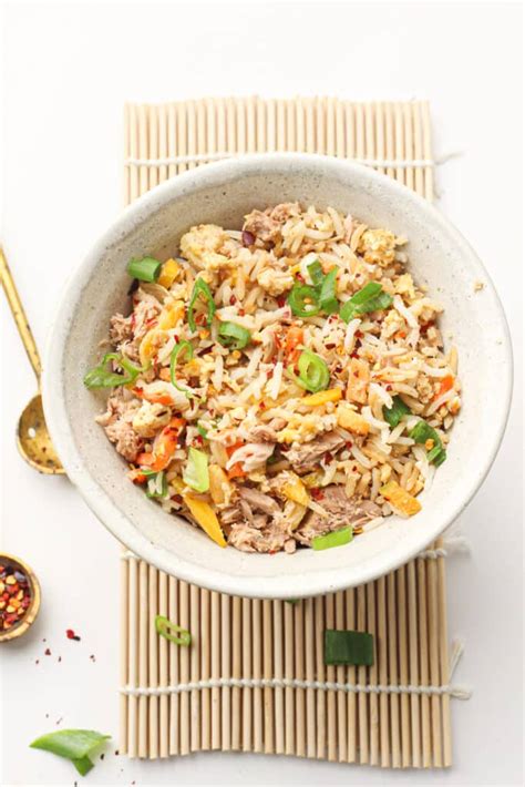 Quick Canned Tuna Fried Rice The Flexible Fridge