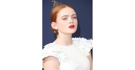 Sadie Sink In 2018 The Best Emmys Looks Of All Time Popsugar Beauty